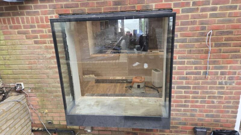 aluminium fixed window