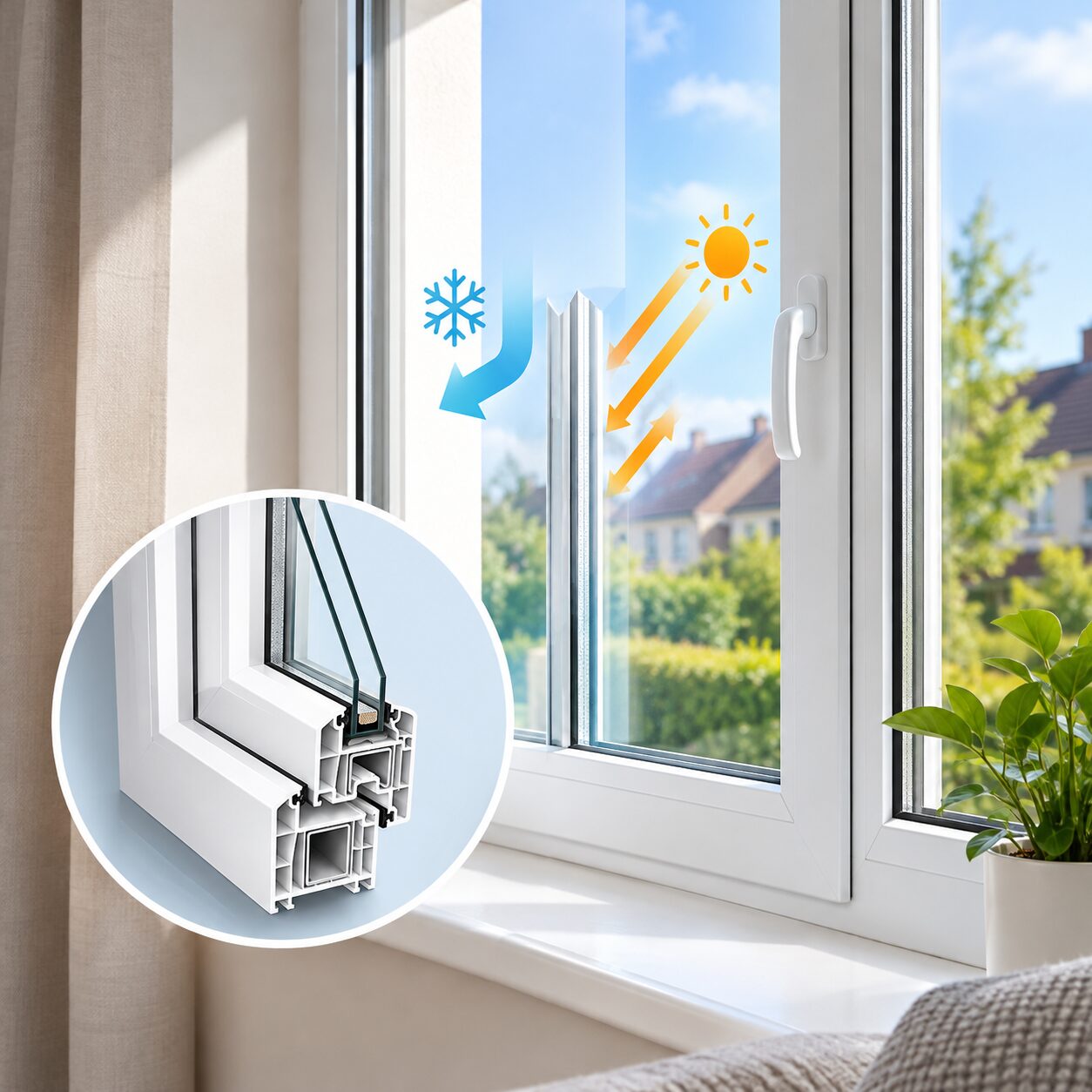 REHAU windows energy efficient