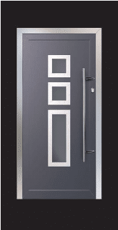Aluminium or Upvc Front Door design